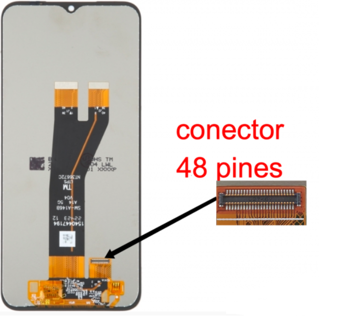 PANTALLA COMPLETA S A14 5G (2023) A146B / A14 4G (2023) A145F – NEGRO C.LARGO