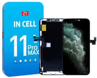 PANTALLA COMPLETA IP 11 PRO MAX / A2218 A2161 A2220 – INCELL ZY NEGRO