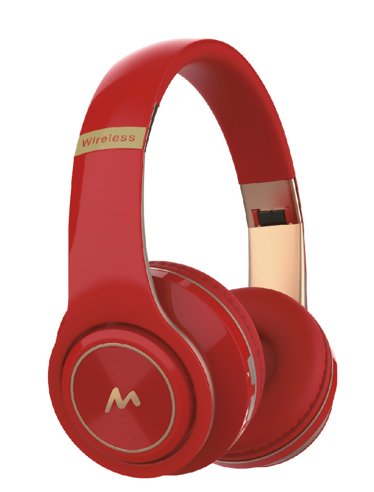 AURICULARES BT M-080 VEXAR MIXOR - ROJO