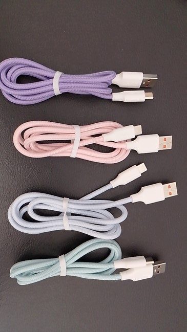 CABLE USB TIPO C X-091 - SOOK CANDY - XAEA - ROSA
