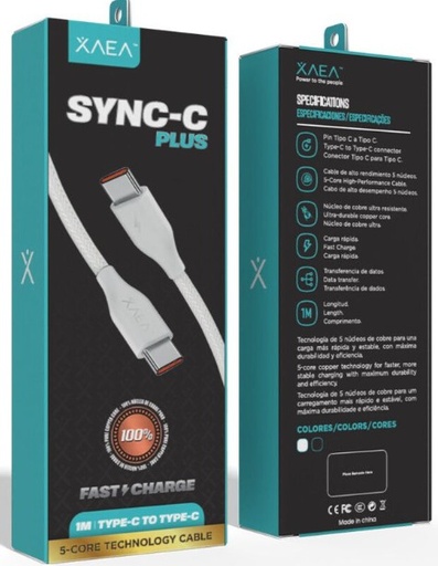 [CABTIP04008S001] CABLE SYNC-C PLUS X-008S - XAEA - BLANCO