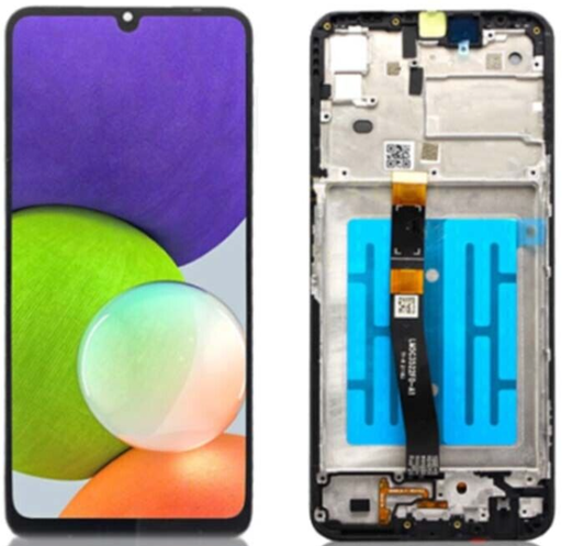 [9742] PANTALLA COMPLETA S A22 - 5G A226B CON MARCO ORIG NEGRO